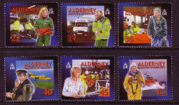 ALDERNEY MI-NR. 199-204 C O SOZIALE DIENSTE (II) - GESUNDHEITSWESEN 2002 - Alderney