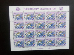 LIECHTENSTEIN MI-NR. 1059 POSTFRISCH(MINT) KLEINBOGEN BERGE MOUNTAIN 1993 - Blocs & Feuillets