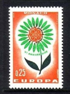 MONACO MI-NR. 782 POSTFRISCH EUROPA 1964 - STILISIERTE BLUME - 1964