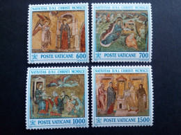 VATIKAN MI-NR. 1075-1078 POSTFRISCH(MINT) WEIHNACHTEN 1992 MOSAIKE - Unused Stamps