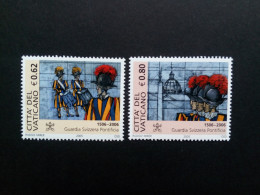 VATIKAN MI-NR. 1538-1539 POSTFRISCH(MINT) 500 JAHRE SCHWEIZERGARDE 2005 - Unused Stamps