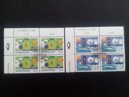 FINNLAND MI-NR. 1248-1249 GESTEMPELT 4er BLOCK EUROPA 1994 SCHIFF HANDY - 1994