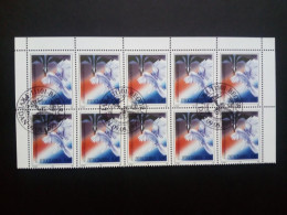 JUGOSLAWIEN MI-NR. 2714 GESTEMPELT BOGENTEIL(10) 50 JAHRE BEENDIGUNG DES 2. WELTKRIEGS 1995 - Used Stamps