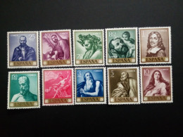 SPANIEN MI-NR. 1384-1393 POSTFRISCH(MINT) GEMÄLDE (VII) JOSE DE RIBERA TAG DER BRIEFMARKE 1963 - Unused Stamps