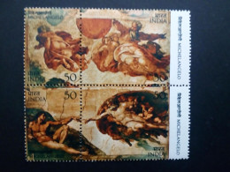 INDIEN MI-NR. 631-633 POSTFRISCH(MINT) MICHELANGELO 1975 - Unused Stamps