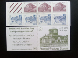 IRLAND MH 6 POSTFRISCH(MINT) IRISCHE ARCHITEKTUR 1983 - Markenheftchen