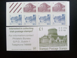 IRLAND MH 6 POSTFRISCH(MINT) IRISCHE ARCHITEKTUR 1983 - Postzegelboekjes