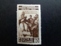 VATIKAN MI-NR. 49 POSTFRISCH(MINT) MIT FALZ JURISTENKONGRESS 1934 FRESKEN RAFAEL - Unused Stamps