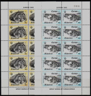 GIBRALTAR MI-NR. 463-464 POSTFRISCH(MINT) KLEINBOGENSATZ EUROPA 1983 GROSSE WERKE - 1983