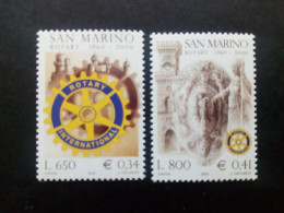 SAN MARINO MI-NR. 1884-1885 POSTFRISCH(MINT) 40 JAHRE ROTARY-CLUB 2000 - Rotary, Lions Club