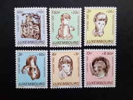 LUXEMBOURG MI-NR. 779-784 POSTFRISCH(MINT) CARITAS 1968 KINDER - Unused Stamps