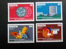 SCHWEIZ OMPI MI-NR. 1-4 POSTFRISCH(MINT) GEISTIGES EIGENTUM 1982 - Unused Stamps