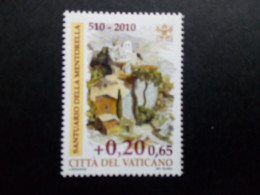 VATIKAN MI-NR. 1664 POSTFRISCH(MINT) 1500 JAHRE WALLFAHRTSKIRCHE MENTORELLA ERDBEBENHILFE HAITI 2010 - Neufs