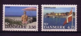 DÄNEMARK MI-NR. 1003-1004 POSTFRISCH(MINT) NORDEN 1991 TOURISMUS - Idee Europee
