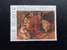 BELGIEN MI-NR. 2461 GESTEMPELT(USED) MITLÄUFER 1991 EUROPÄISCHES KULTURFESTIVAL - Idee Europee