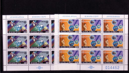 JUGOSLAWIEN MI-NR. 2273-2274 POSTFRISCH(MINT) KLEINBOGENSATZ EUROPA 1988 SATELLIT FUNKTELEFON - 1988