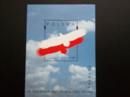 POLEN BLOCK 124 POSTFRISCH(MINT) UNABHÄNGIGKEIT POLEN WEISSER ADLER 1993 - Blokken & Velletjes