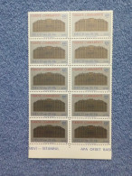 TÜRKEI MI-NR. 2754 POSTFRISCH(MINT) 10er EINHEIT OECD GEBÄUDE PARIS 1986 - Unused Stamps