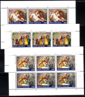 VATIKAN H-BLATT 2-4 POSTFRISCH(MINT) RESTAURIERUNG DER SIXTINISCHEN KAPELLE 1991 MICHELANGELO - Unused Stamps