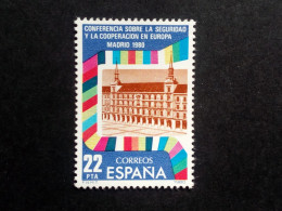 SPANIEN MI-NR. 2482 POSTFRISCH(MINT) KSZE 1980 MADRID - Idee Europee