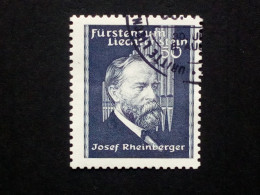 LIECHTENSTEIN MI-NR. 170 GESTEMPELT(USED) JOSEF RHEINBERGER 1938 KOMPONIST - Usati