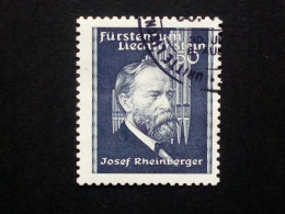 LIECHTENSTEIN MI-NR. 170 GESTEMPELT(USED) JOSEF RHEINBERGER 1938 KOMPONIST - Used Stamps