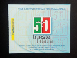 ITALIEN MH MIT 4 X MI.NR. 2997 POSTFRISCH(MINT) 50. JAHRESTAG DER RÜCKGABE TRIEST 2004 - Cuadernillos