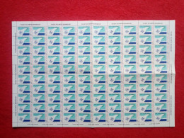 TÜRKEI MI-NR. 2764 BOGEN (100) POSTFRISCH(MINT) NATO 1986 ANSICHT VON ISTANBUL FRIEDENSTAUBE - Unused Stamps