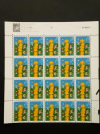 BELGIEN MI-NR. 2973 POSTFRISCH(MINT) BOGENTEIL(20) EUROPA 2000 - STERNE - Unused Stamps