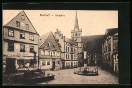 AK Kronach, Blick Auf Den Kirchplatz  - Kronach
