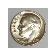 ETATS UNIS - KM 195 - 1 DIME 1972 - FRANKLIN ROOSEVELT - TTB/SUP - 1946-...: Roosevelt