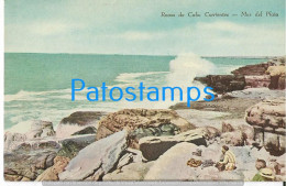 226569 ARGENTINA MAR DEL PLATA ROCAS DE CABO CORRIENTES ED REY Nº 432 POSTAL POSTCARD - Argentinië