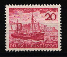 Bundesrepublik Deutschland 152 Postfrisch Schifffahrt #JH940 - Autres & Non Classés