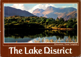 7-4-2024 (1 Z 16) UK - Posted To France 1993 (with Sherlock Holmes Stamp) The Lake District - Sonstige & Ohne Zuordnung