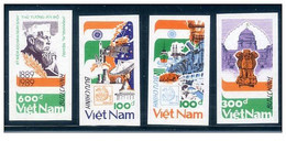 Vietnam Viet Nam MNH Imperf Stamps 1989 : Birth Centenary Of Nehru - India Premier (Ms561) - Vietnam