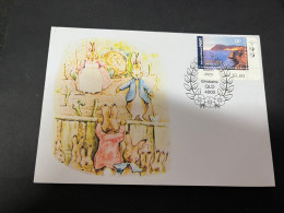 7-4-2024 (1 Z 17) Peter Rabbit By Author Beatrix Potter (OZ Stamp) - Fumetti