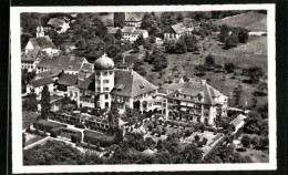 AK Zizers Bei Chur, St. Johannes-Stift Vom Flugzeug Aus  - Zizers