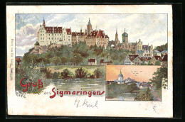 AK Sigmaringen, Ortsansicht Mit Kirchturm  - Sigmaringen