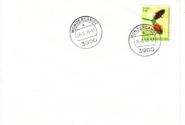 LUXEMBOURG MI-NR. 1247 Brief Mit Ersttagsstempel KÄFER - Brieven En Documenten