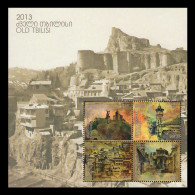 Georgia 2014 Mih. 650/53 (Bl.57) Old Tbilisi MNH ** - Georgië