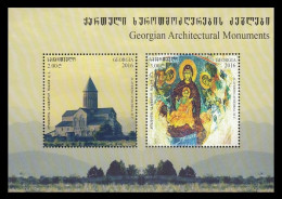 Georgia 2016 Mih. 687/88 (Bl.70) Alaverdi Monastery MNH ** - Georgia