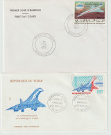 10 Concorde Covers, First Flights And Other Cover With Concorde Theme. Postal Weight Approx 90 Gramms. Please Read - Concorde
