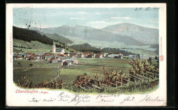 AK Oberstaufen / Allgäu, Gesamtansicht  - Oberstaufen