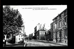 8€ : La Nouvelle Marie Et Rue Gambetta - Voyagée - Le Chambon Feugerolles