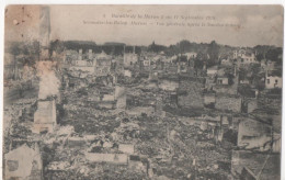 2.1€ : Vue Générale Après Le Bombardement - Bataille De L - Sermaize-les-Bains