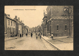 10€ : Rue De La République - 1927 - Saint Ouen