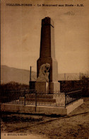 TULLINS-FURES..MONUMENT AUX MORTS...CPA - Kriegerdenkmal