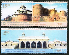 India 2004 The Aga Khan Award For Architecture AGRA FORT 2v SET MNH - Unused Stamps