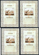 India 2004 Taj Mahal Lot Of 4 Miniature Sheet MS MNH As Per Scan - Nuovi