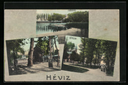 AK Héviz, Fürdöhaz, Kapolna, Forraskut  - Ungheria